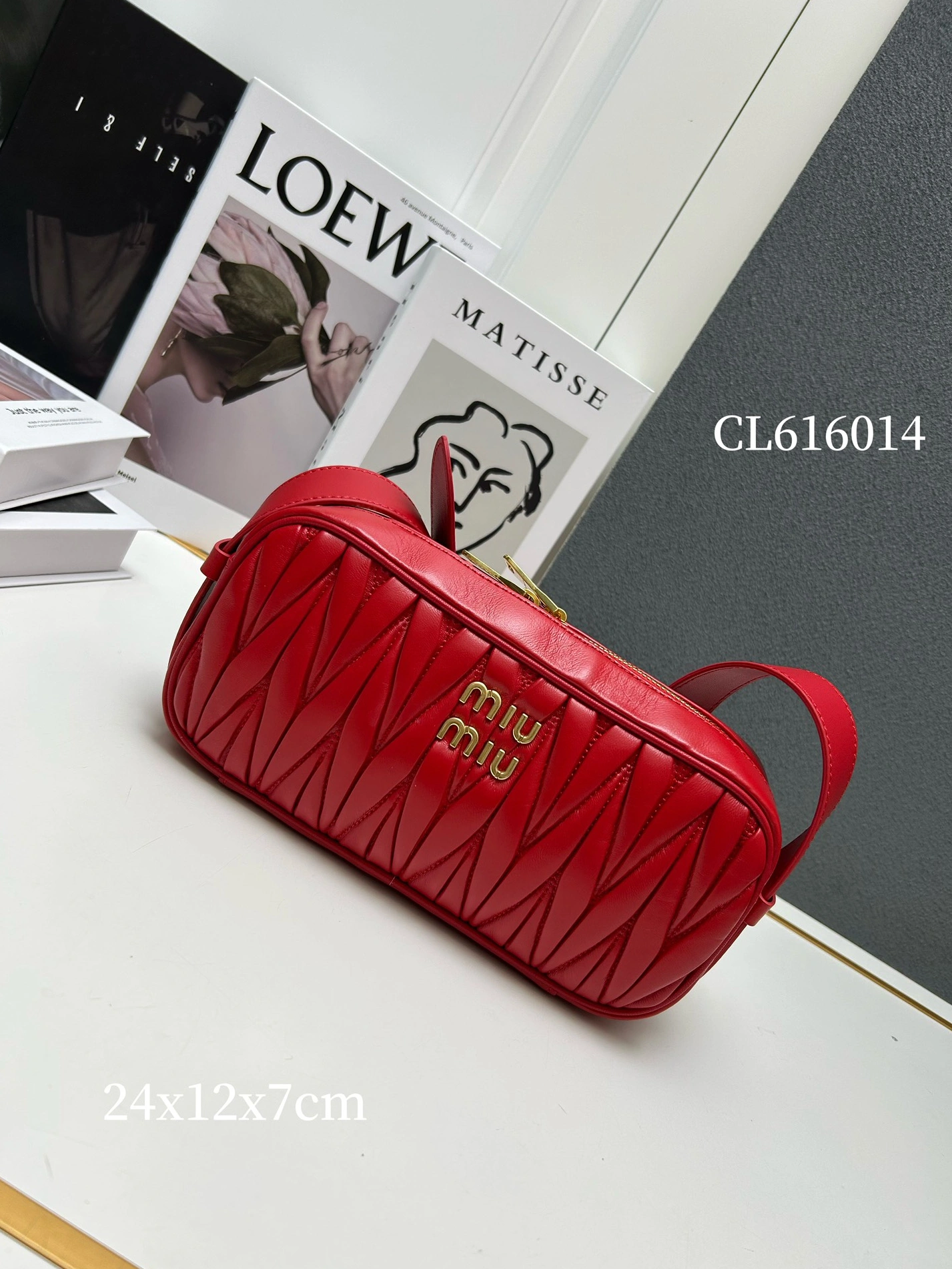 Bold 7312 MIU MIU AAA Quality Messenger Bags For Women