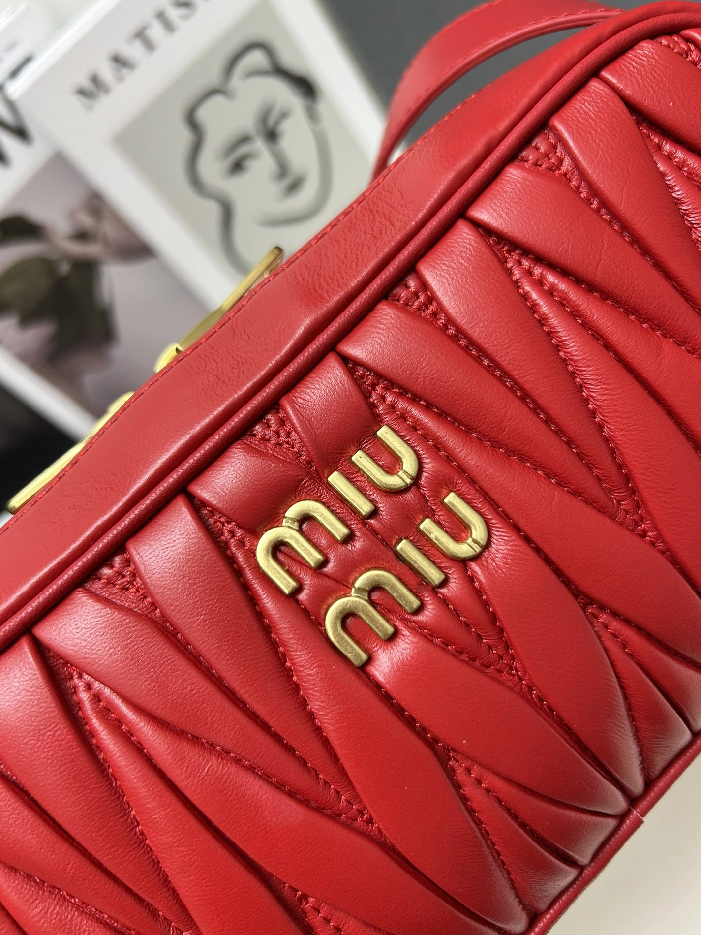 Bold 7312 MIU MIU AAA Quality Messenger Bags For Women