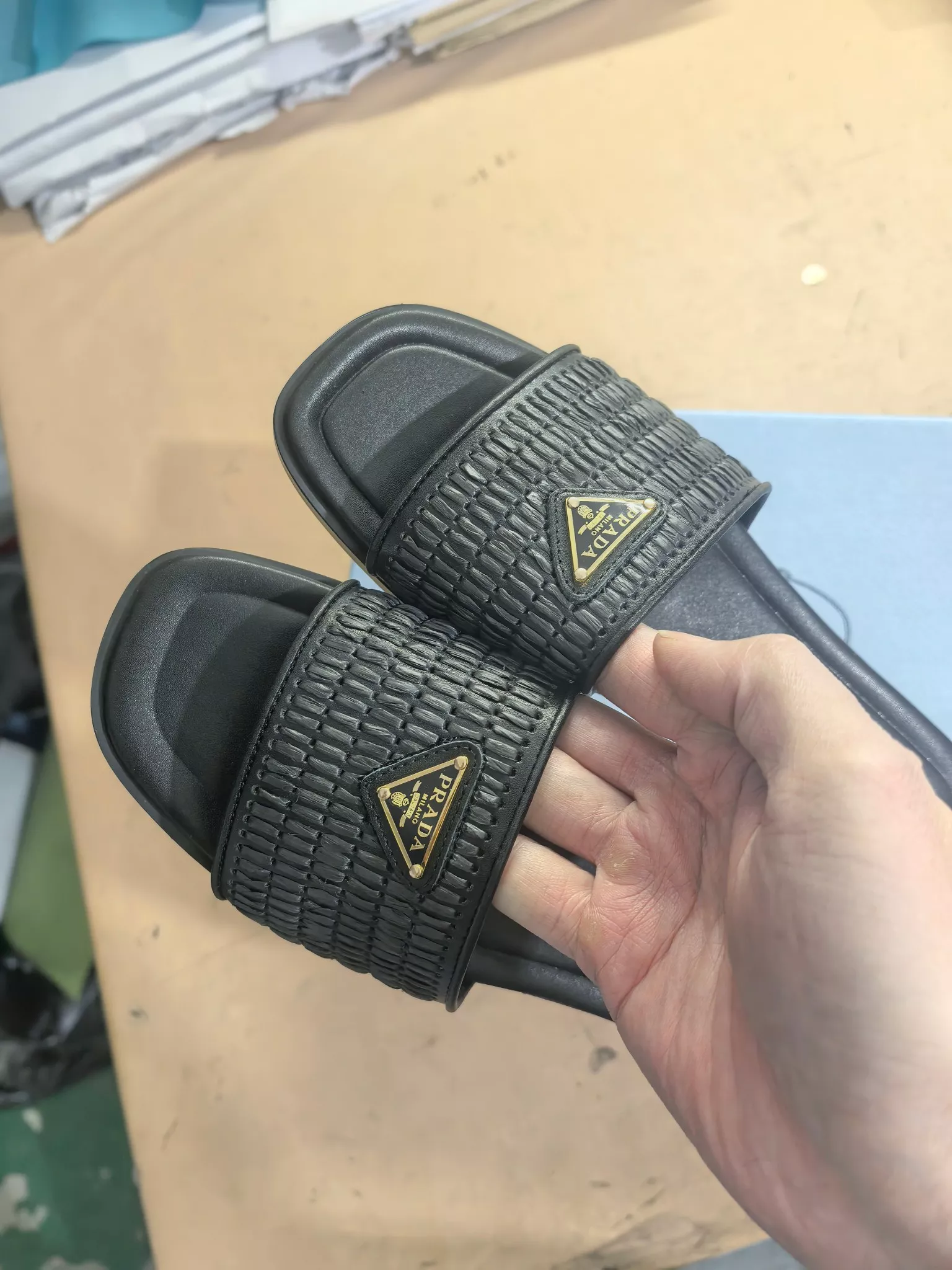 Bold 7331 Prada Slippers For Women