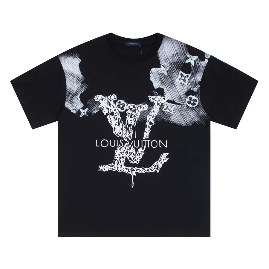 Bold 7435 Louis Vuitton LV T-Shirts Short Sleeved For Unisex