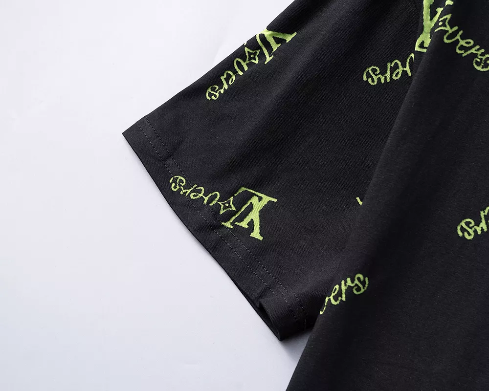 Bold 7455 Louis Vuitton LV T-Shirts Short Sleeved For Men