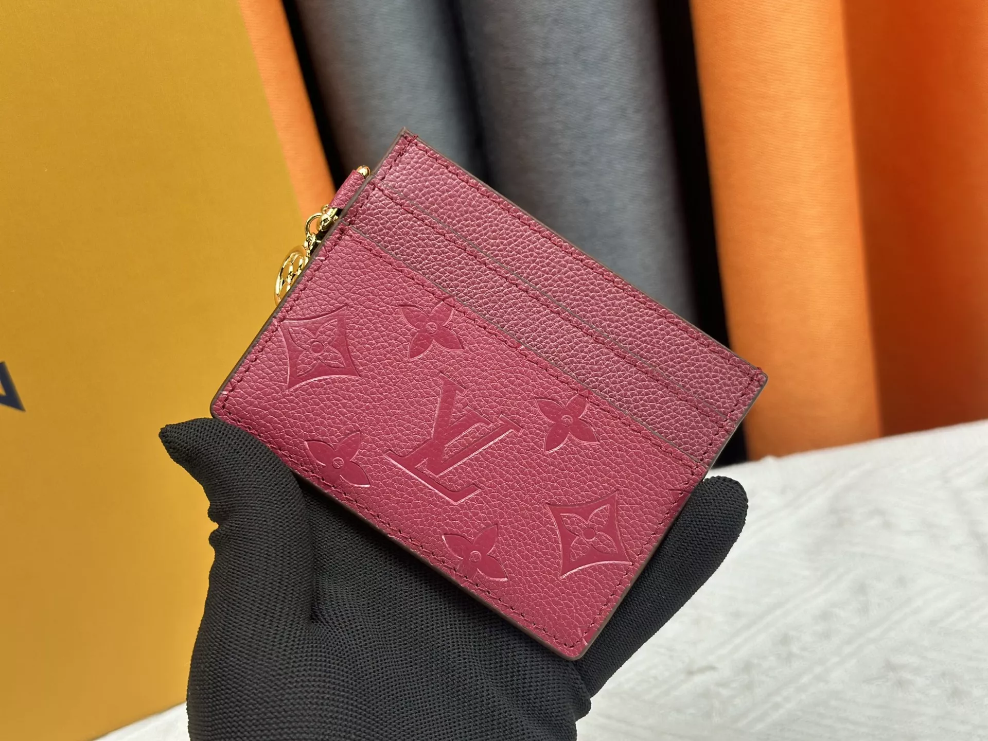 Bold 7596 Louis Vuitton LV Card Case For Women
