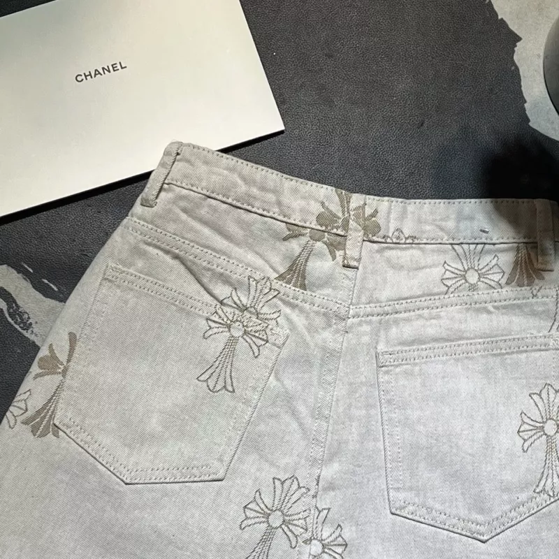 Bold 7654 Chrome Hearts Jeans For Women