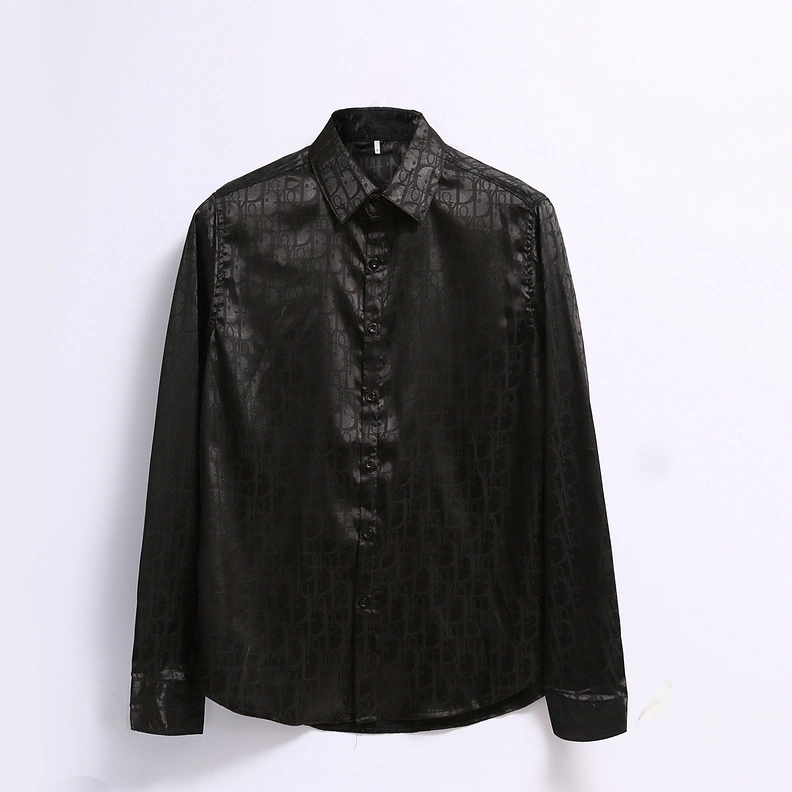 Bold 8123 Christian Dior Shirts Long Sleeved For Men