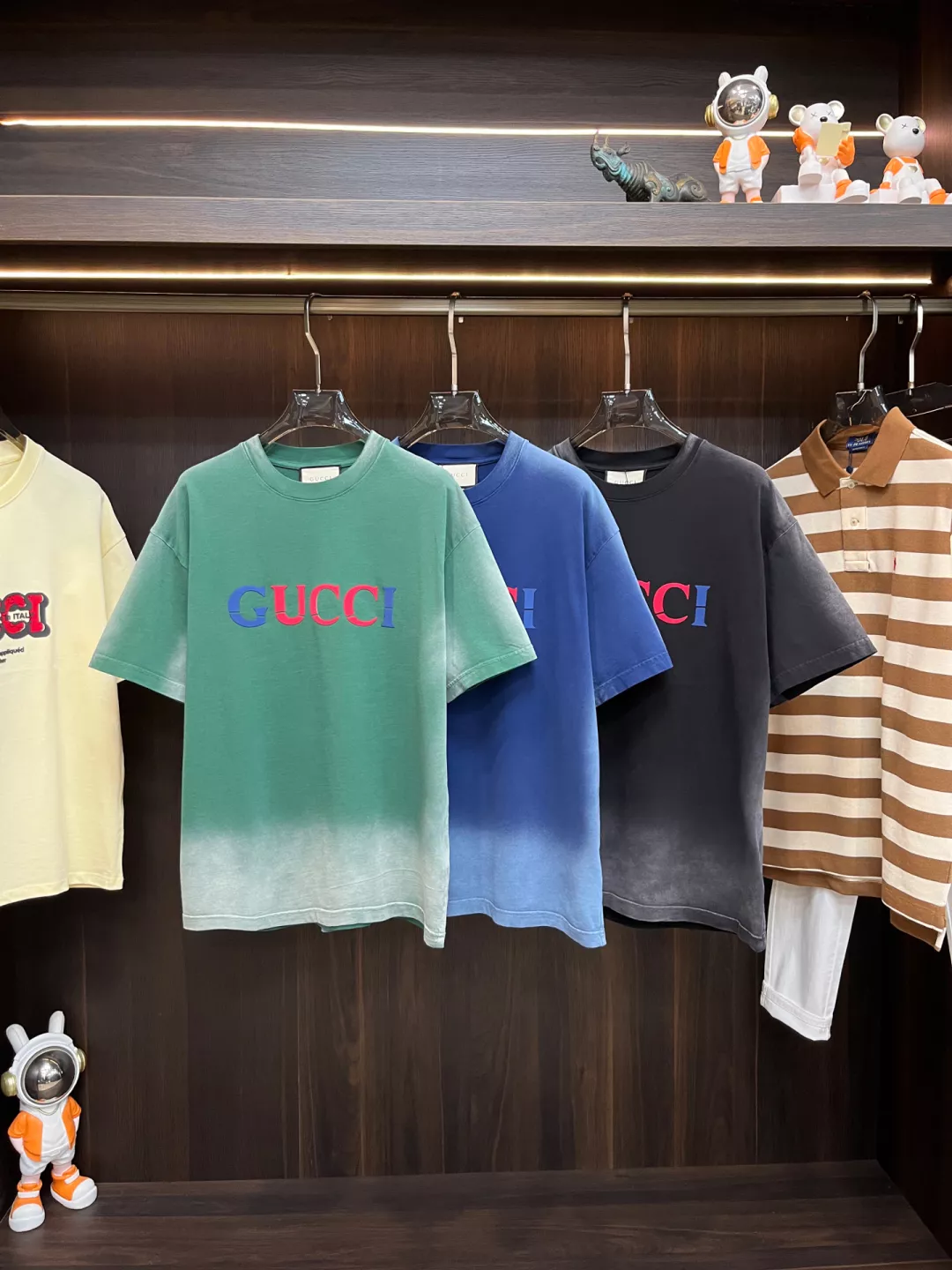 Bold 8273 Gucci T-Shirts Short Sleeved For Unisex
