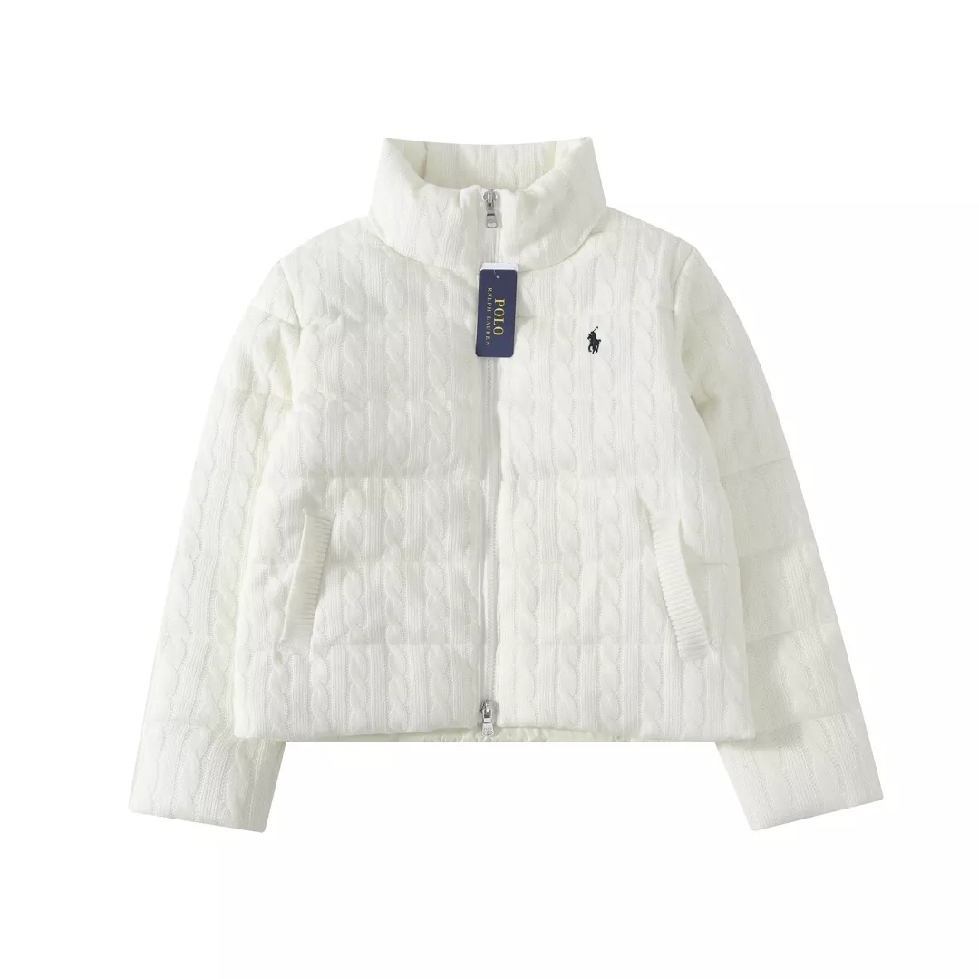 Bold 8385 Ralph Lauren Polo Down Feather Coat Long Sleeved For Women