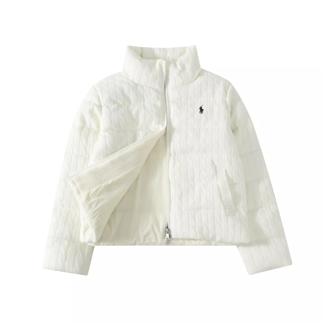 Bold 8385 Ralph Lauren Polo Down Feather Coat Long Sleeved For Women