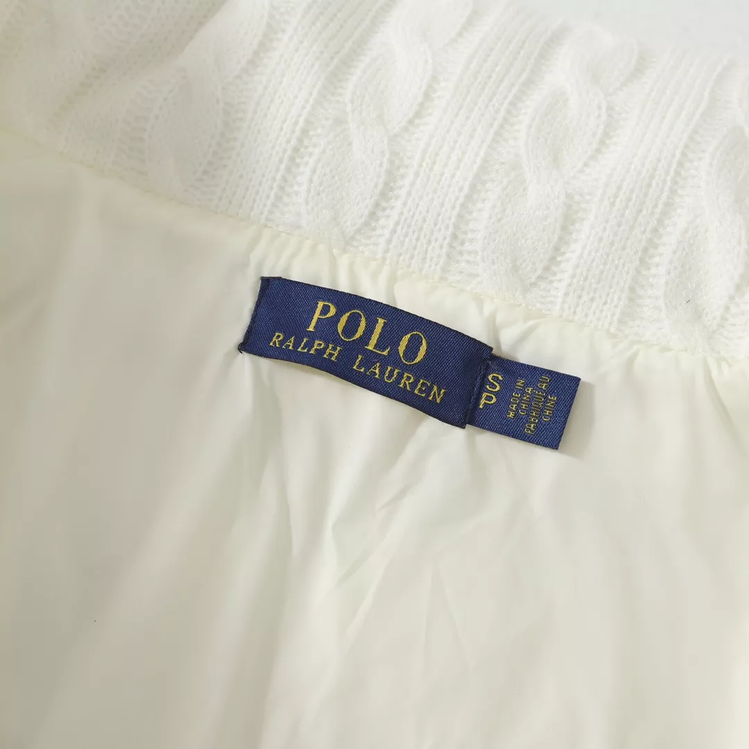 Bold 8385 Ralph Lauren Polo Down Feather Coat Long Sleeved For Women