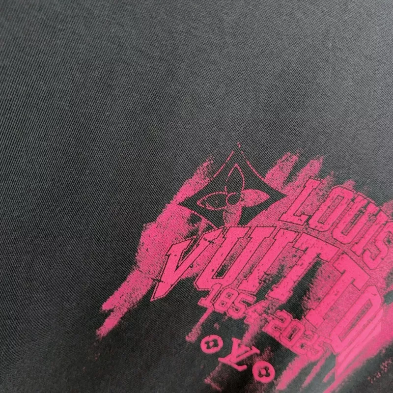 Bold 8561 Louis Vuitton LV T-Shirts Short Sleeved For Unisex