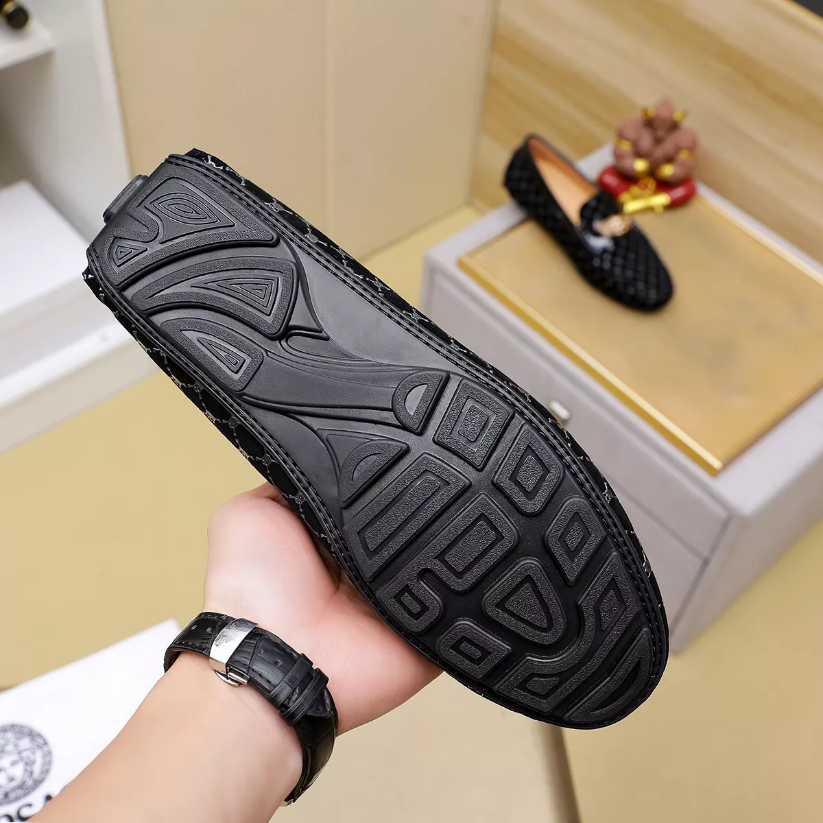 Bold 883 Versace Leather Shoes For Men