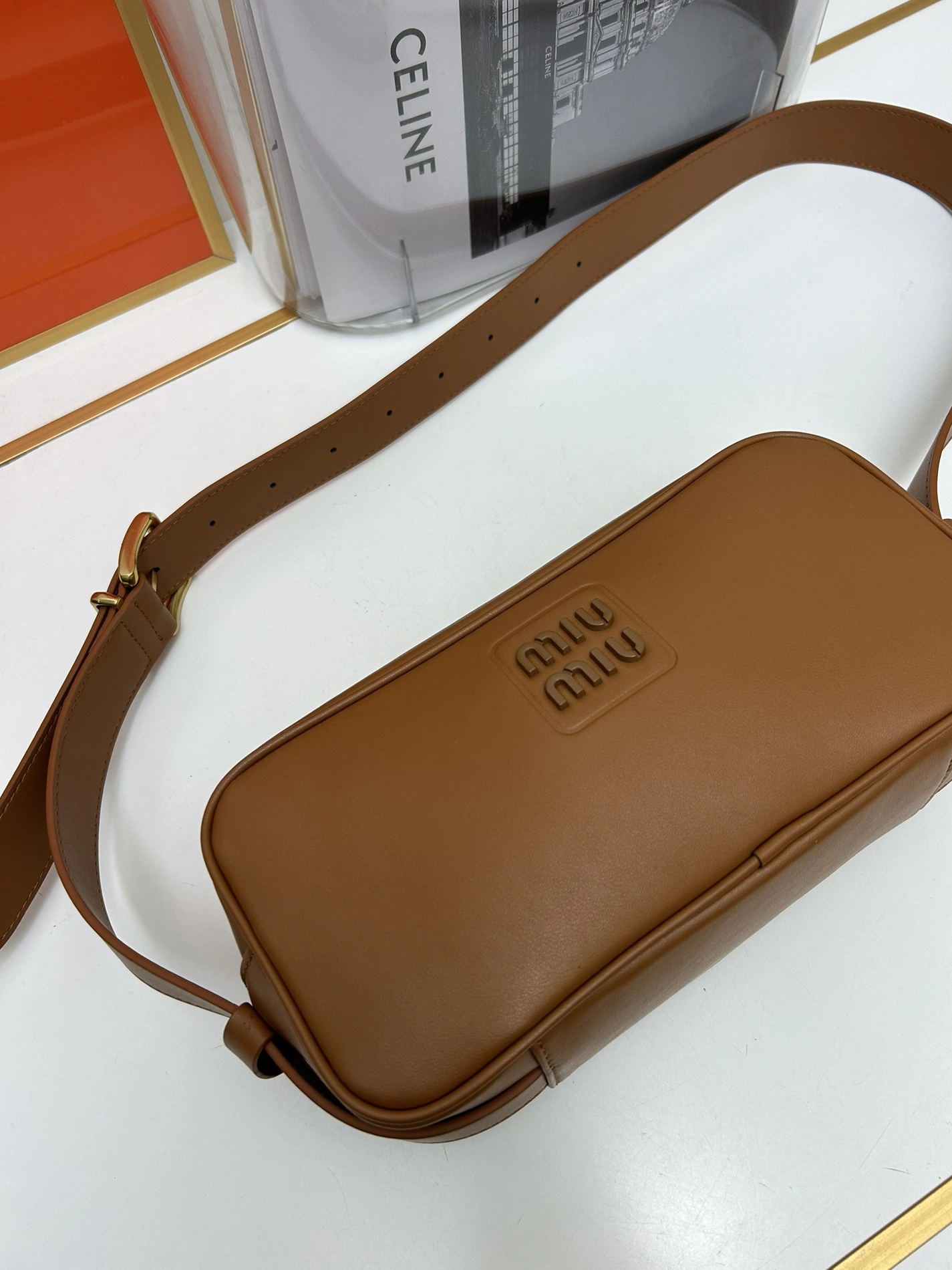 Bold 8856 MIU MIU AAA Quality Messenger Bags For Women