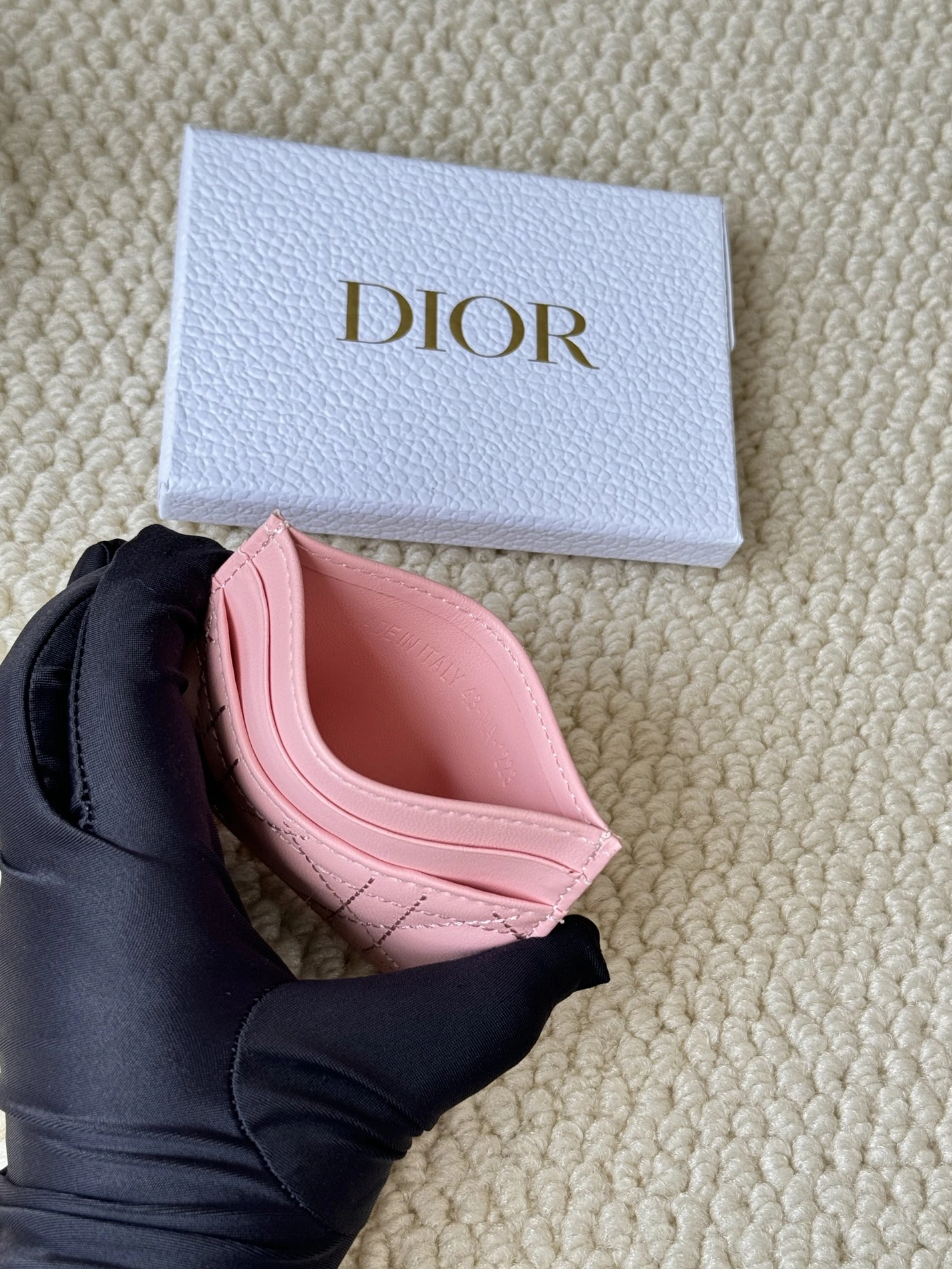 Bold 896 Christian Dior Card Case