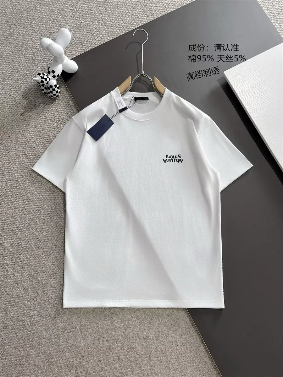 Bold 913 Louis Vuitton LV T-Shirts Short Sleeved For Unisex