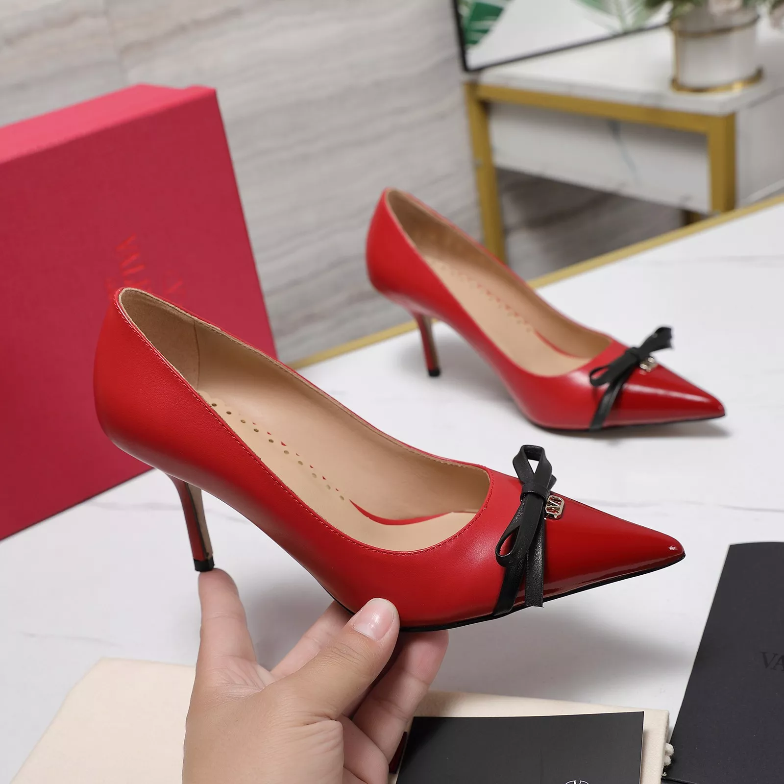 Bold 9315 Valentino High-Heeled Shoes For Women