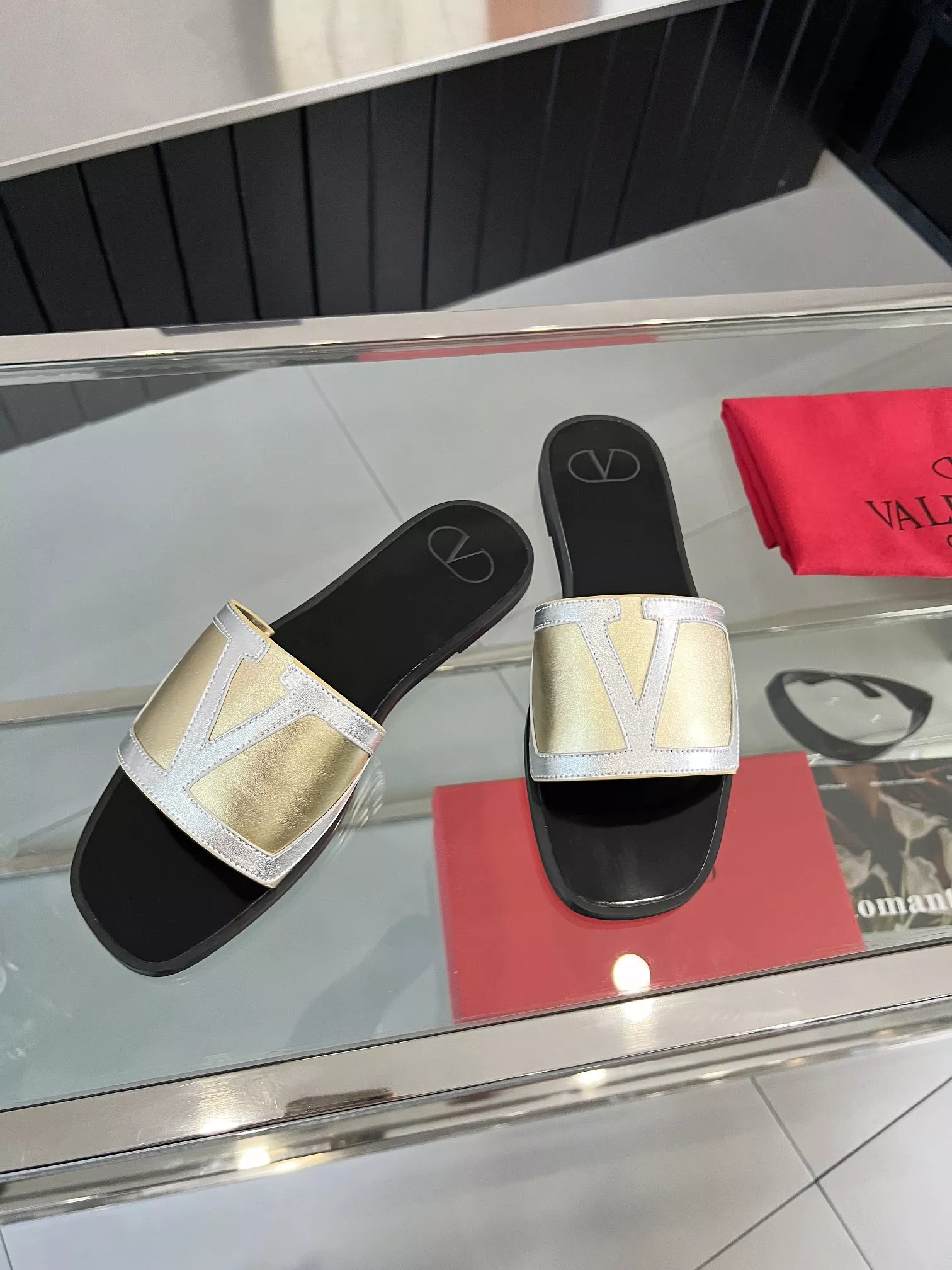Bold 9539 Valentino Slippers For Women