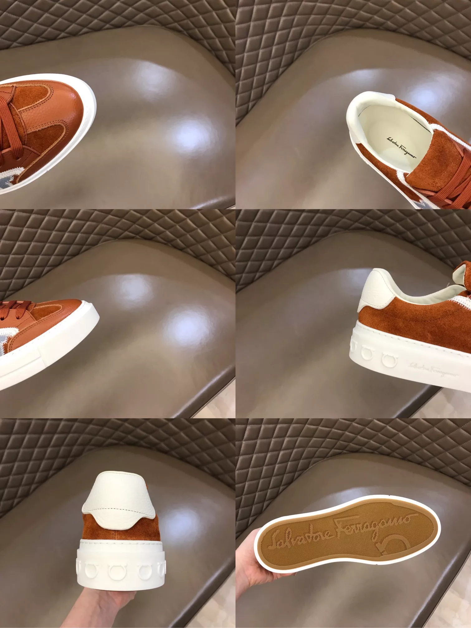 Bold 9544 Salvatore Ferragamo Casual Shoes For Men
