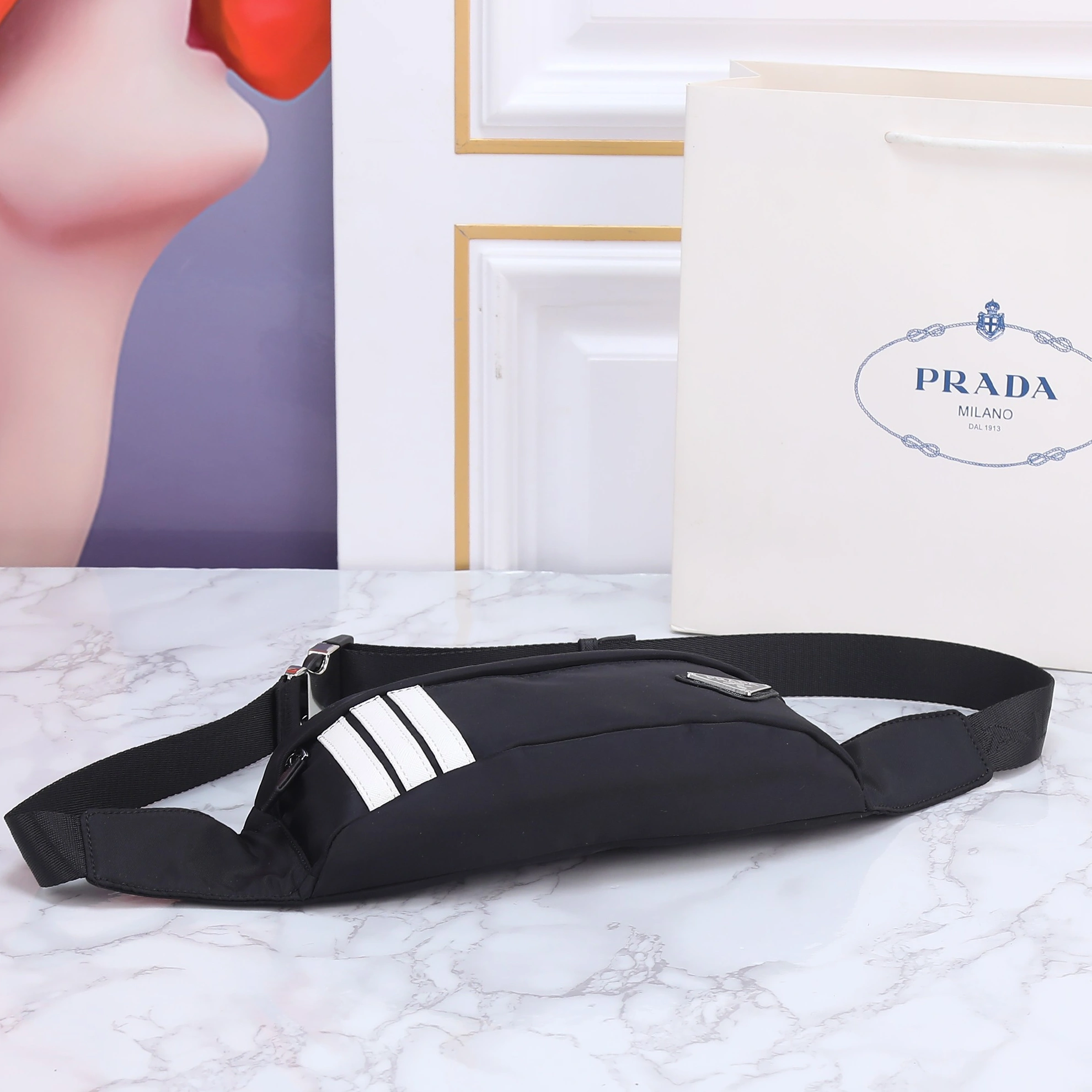 Bold 9561 Prada AAA Quality Belt Bags