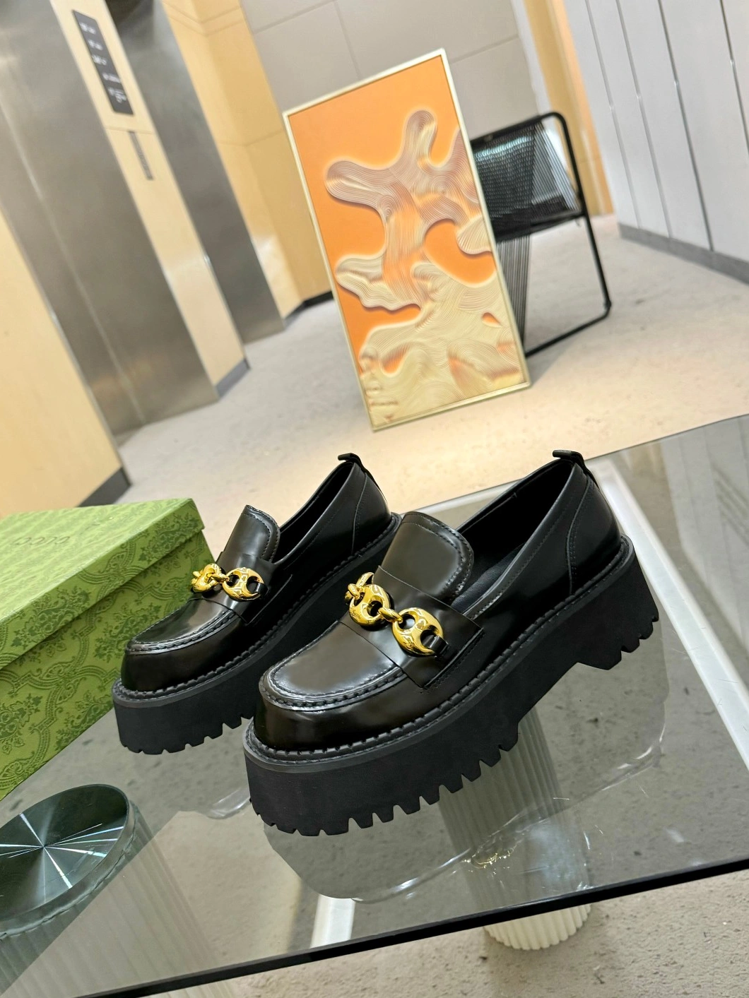 Bold 9601 Gucci Oxfords Shoes For Women