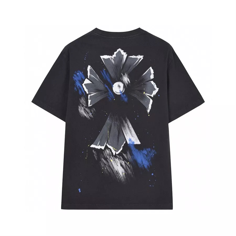 Bold 9706 Chrome Hearts T-Shirts Short Sleeved For Unisex