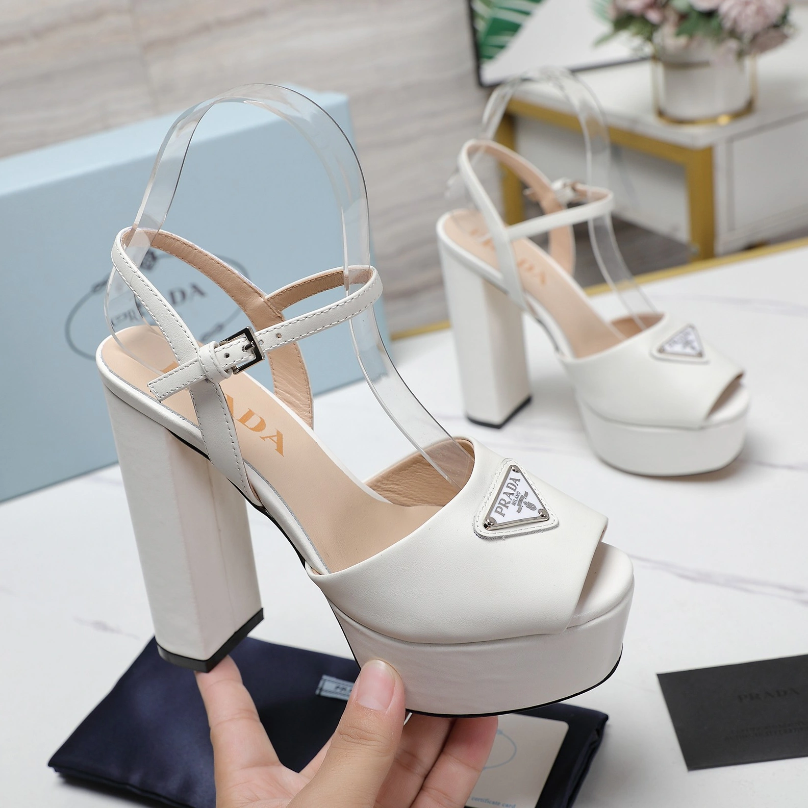 Bold 9757 Prada Sandal For Women