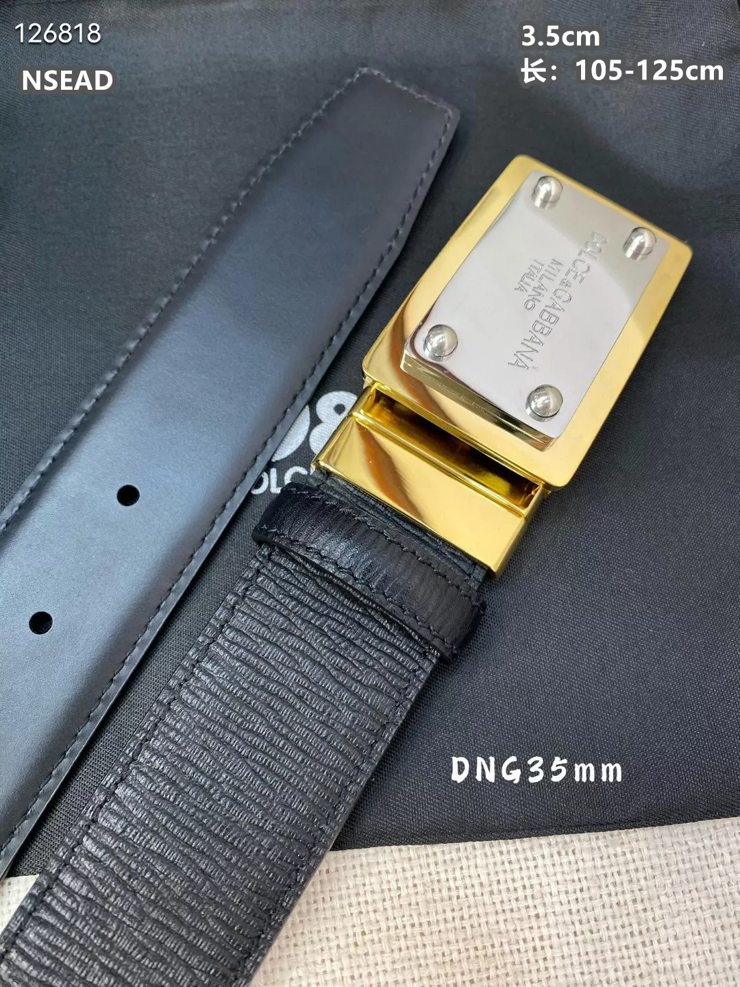 Bold 9996 Dolce & Gabbana D&G AAA Quality Belts For Men