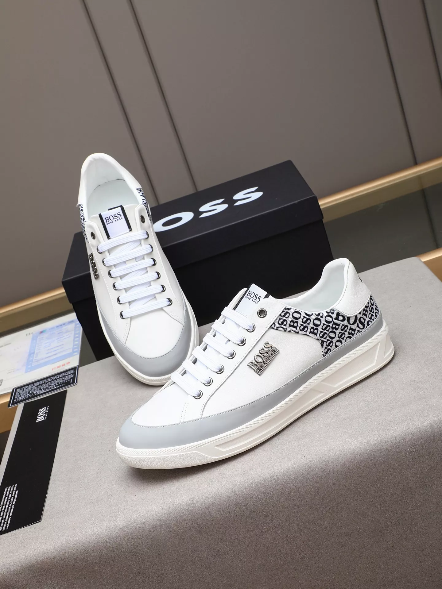 Boss Casual Shoes For Men Breathable 3447