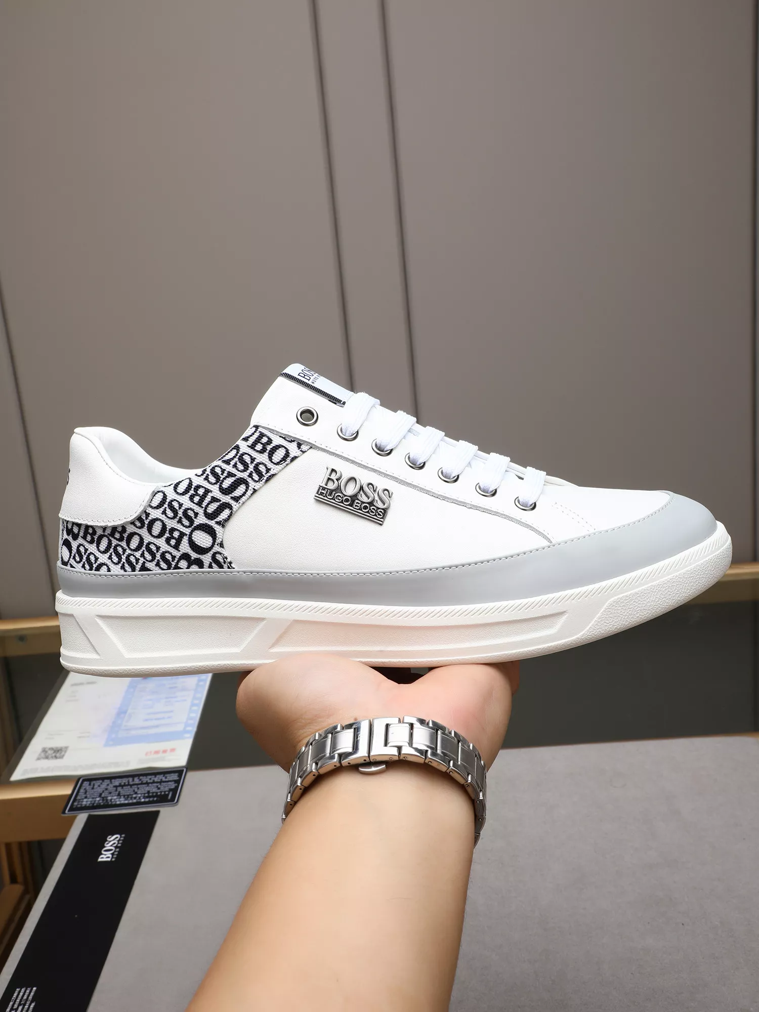 Boss Casual Shoes For Men Breathable 3447