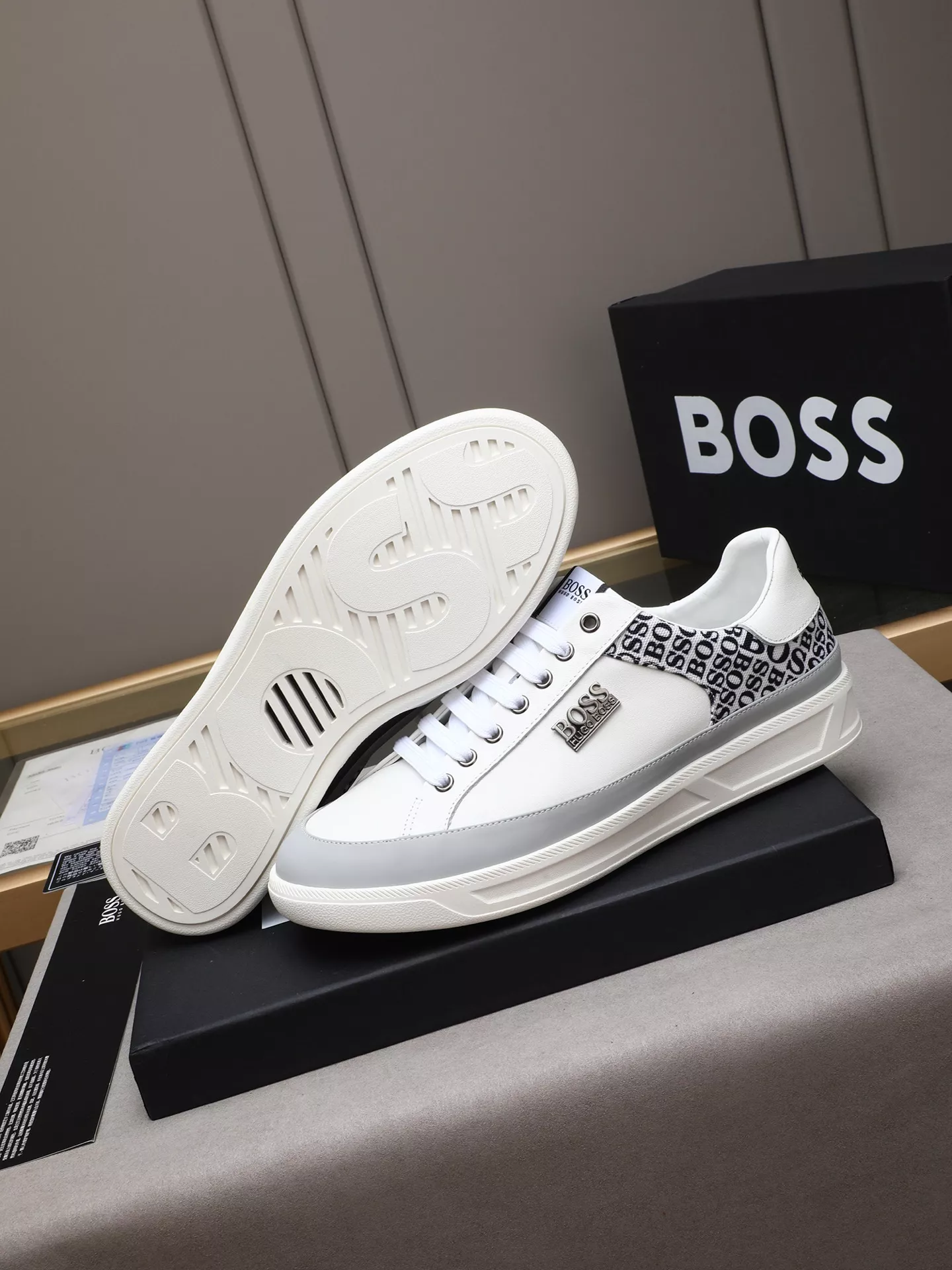 Boss Casual Shoes For Men Breathable 3447