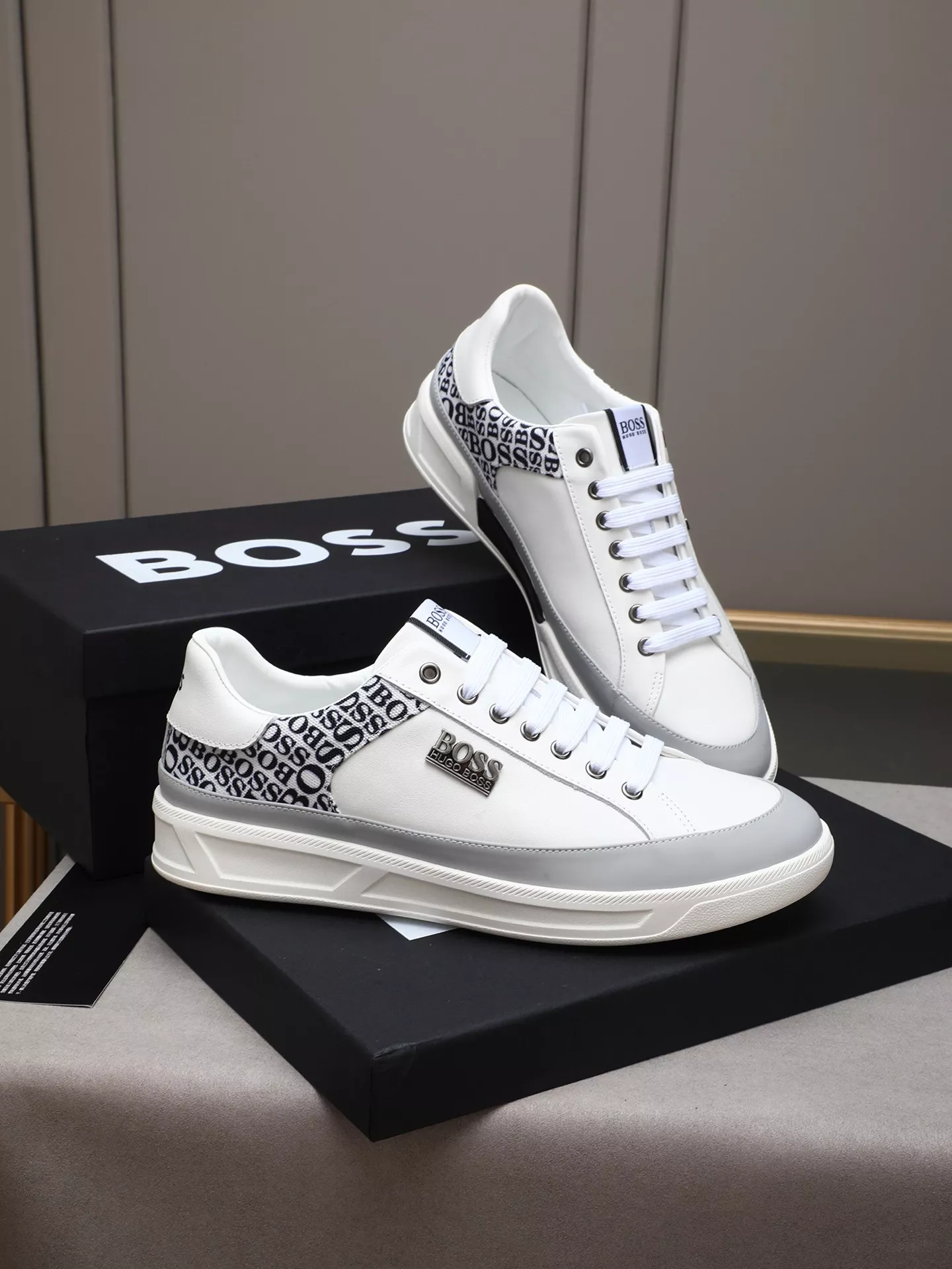 Boss Casual Shoes For Men Breathable 3447