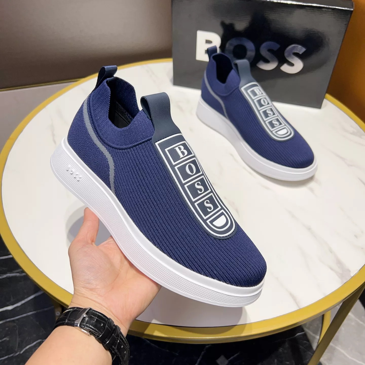 Boss Casual Shoes For Men Compact 3679