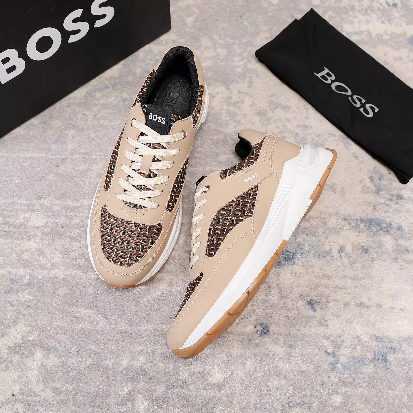 Boss Casual Shoes For Men Durable 2619