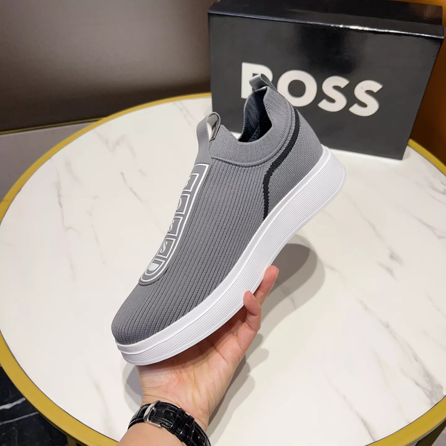 Boss Casual Shoes For Men Durable 6136