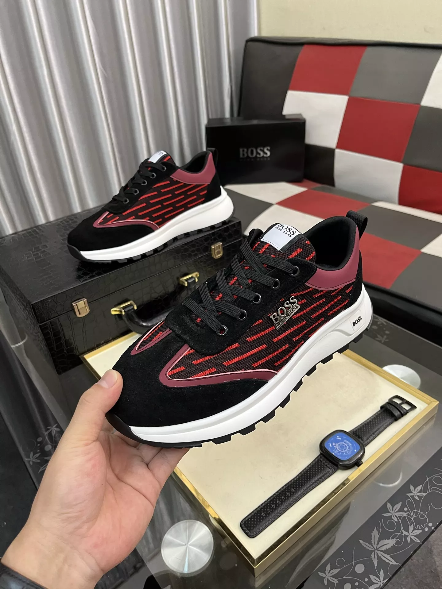 Boss Casual Shoes For Men Durable 6860