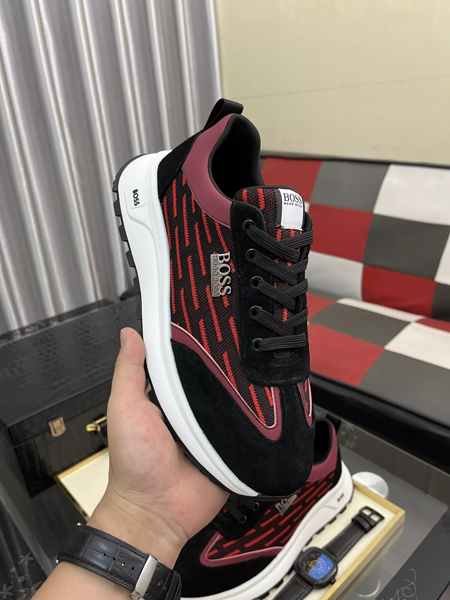 Boss Casual Shoes For Men Durable 6860