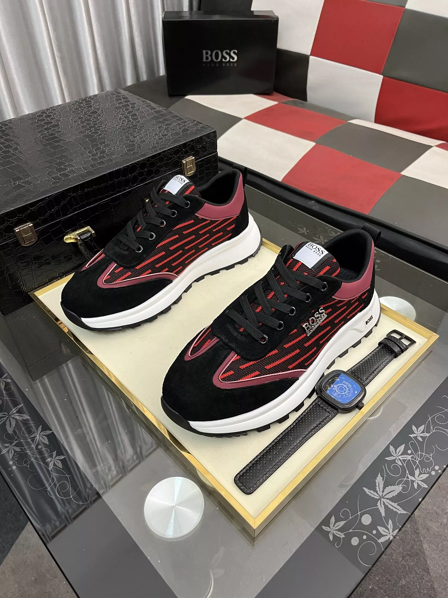 Boss Casual Shoes For Men Durable 6860