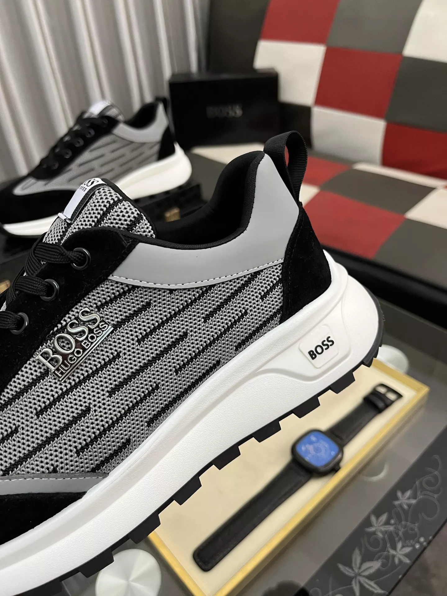 Boss Casual Shoes For Men Elegant 5008