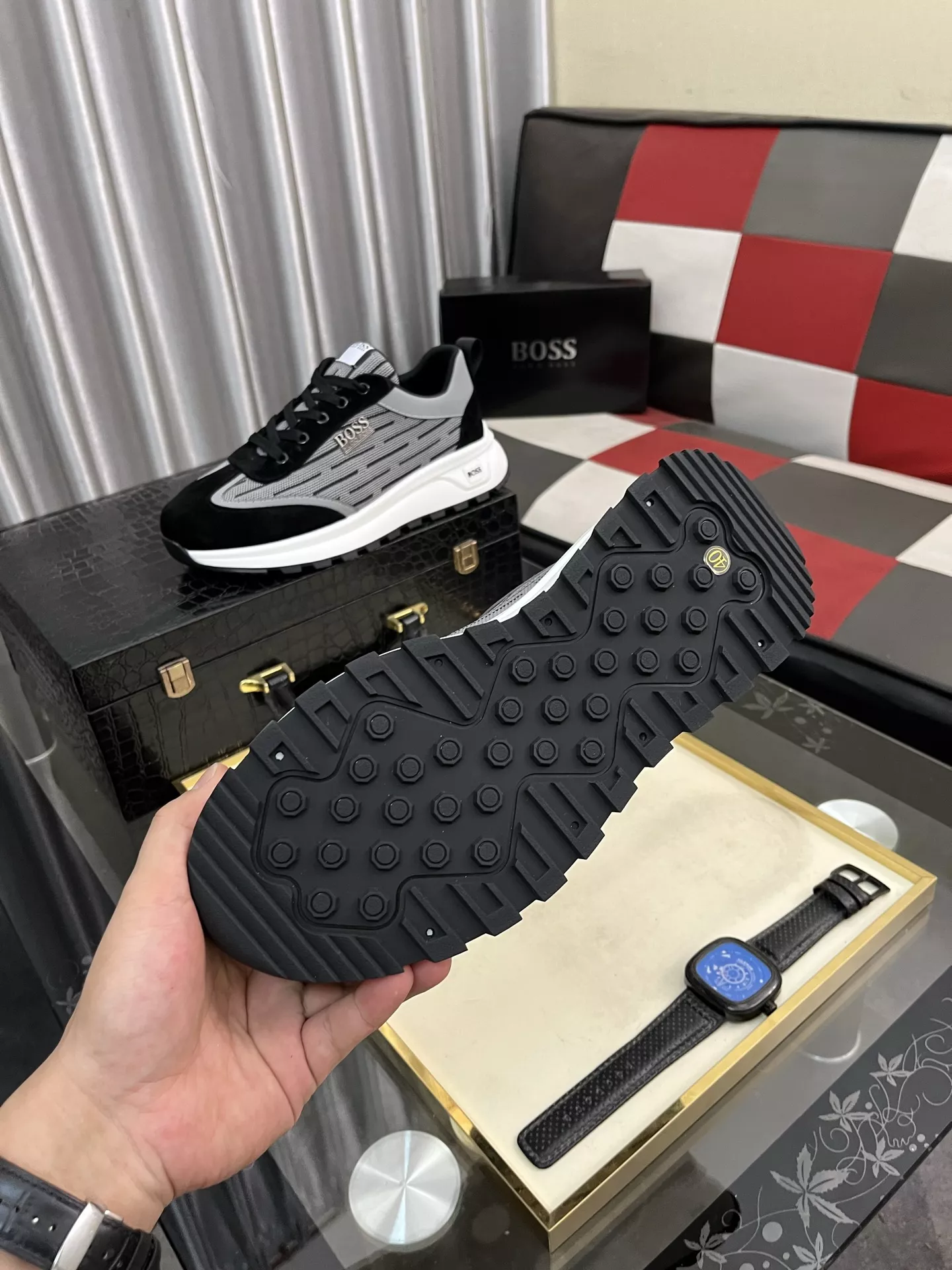 Boss Casual Shoes For Men Elegant 5008
