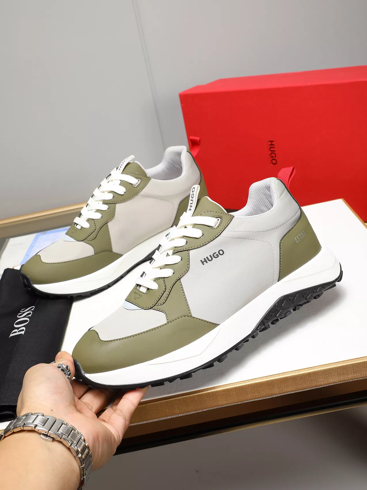 Boss Casual Shoes For Men Resilient 5276