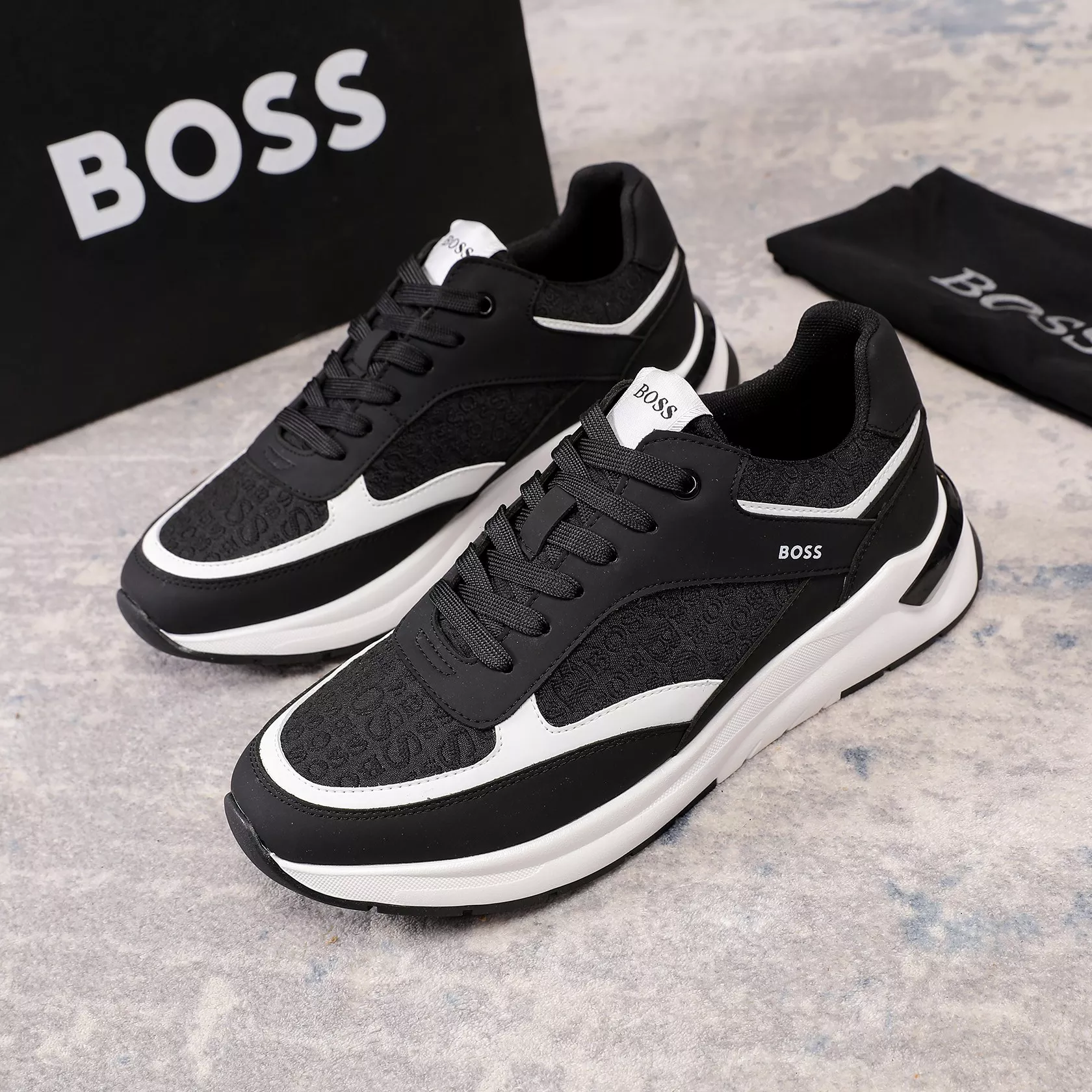 Boss Casual Shoes For Men Soft 3347