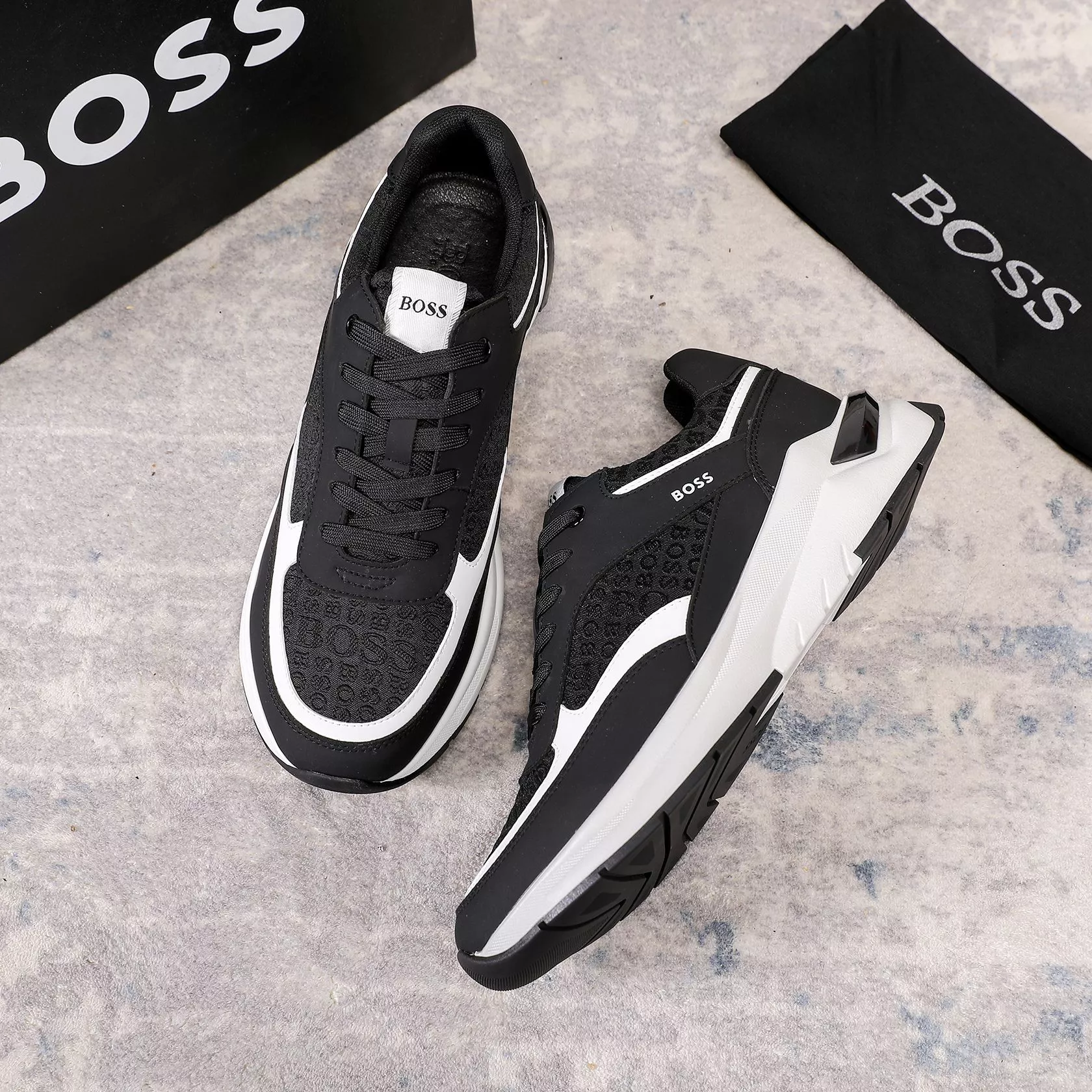 Boss Casual Shoes For Men Soft 3347