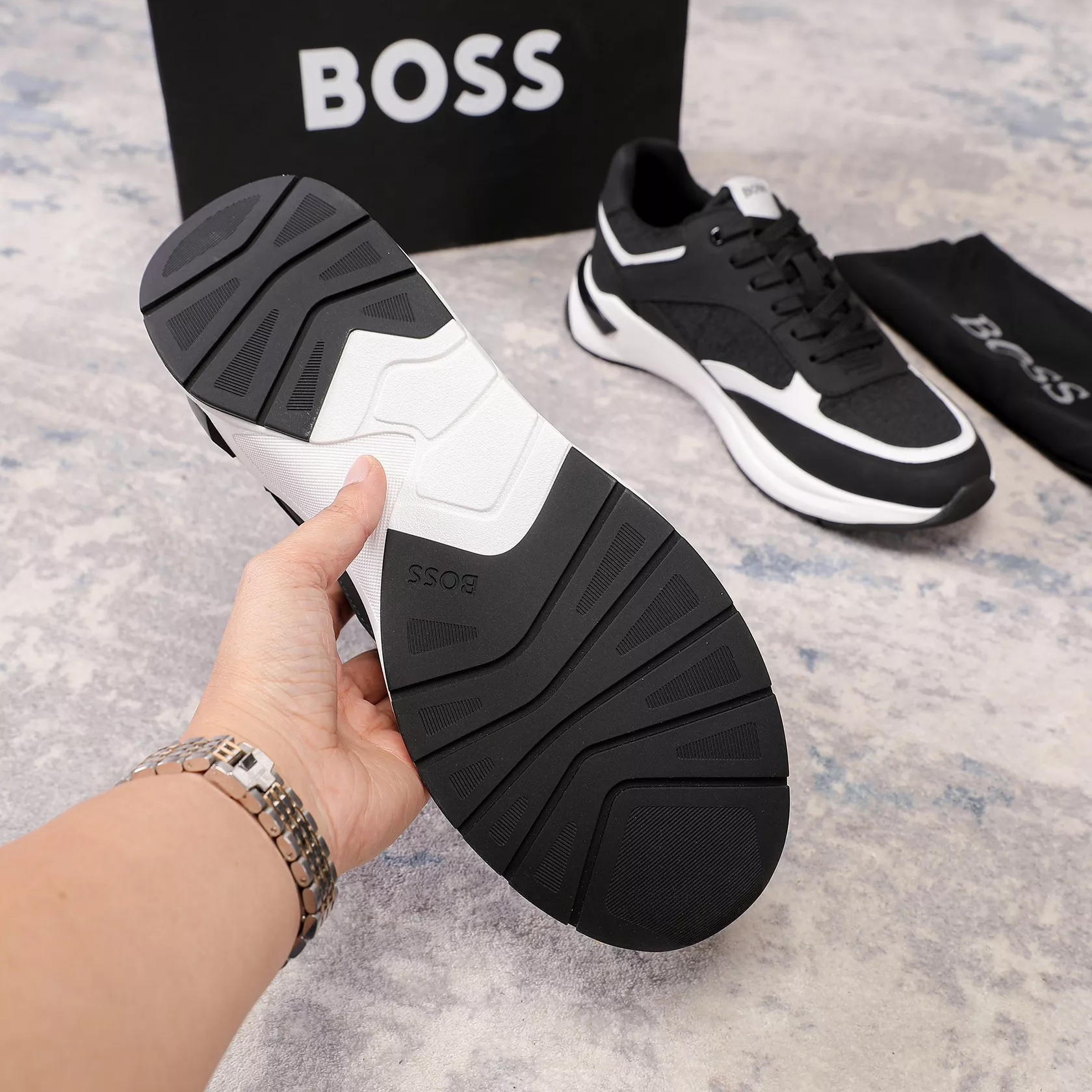 Boss Casual Shoes For Men Soft 3347