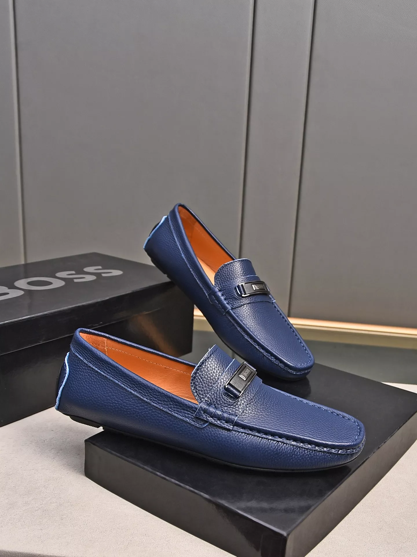 Boss Leather Shoes For Men Efficient 7068