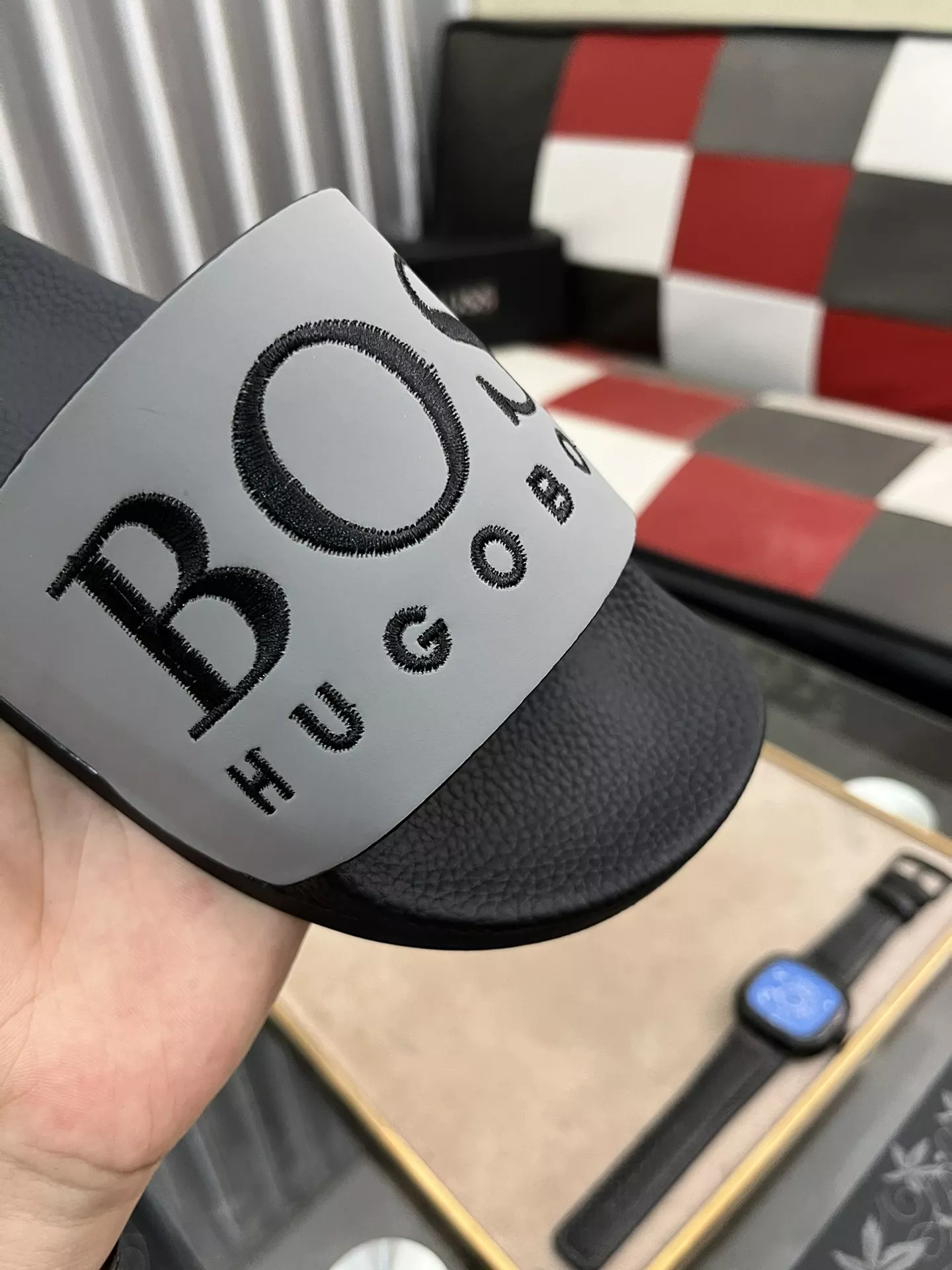 Boss Slippers For Men Comfortable 382