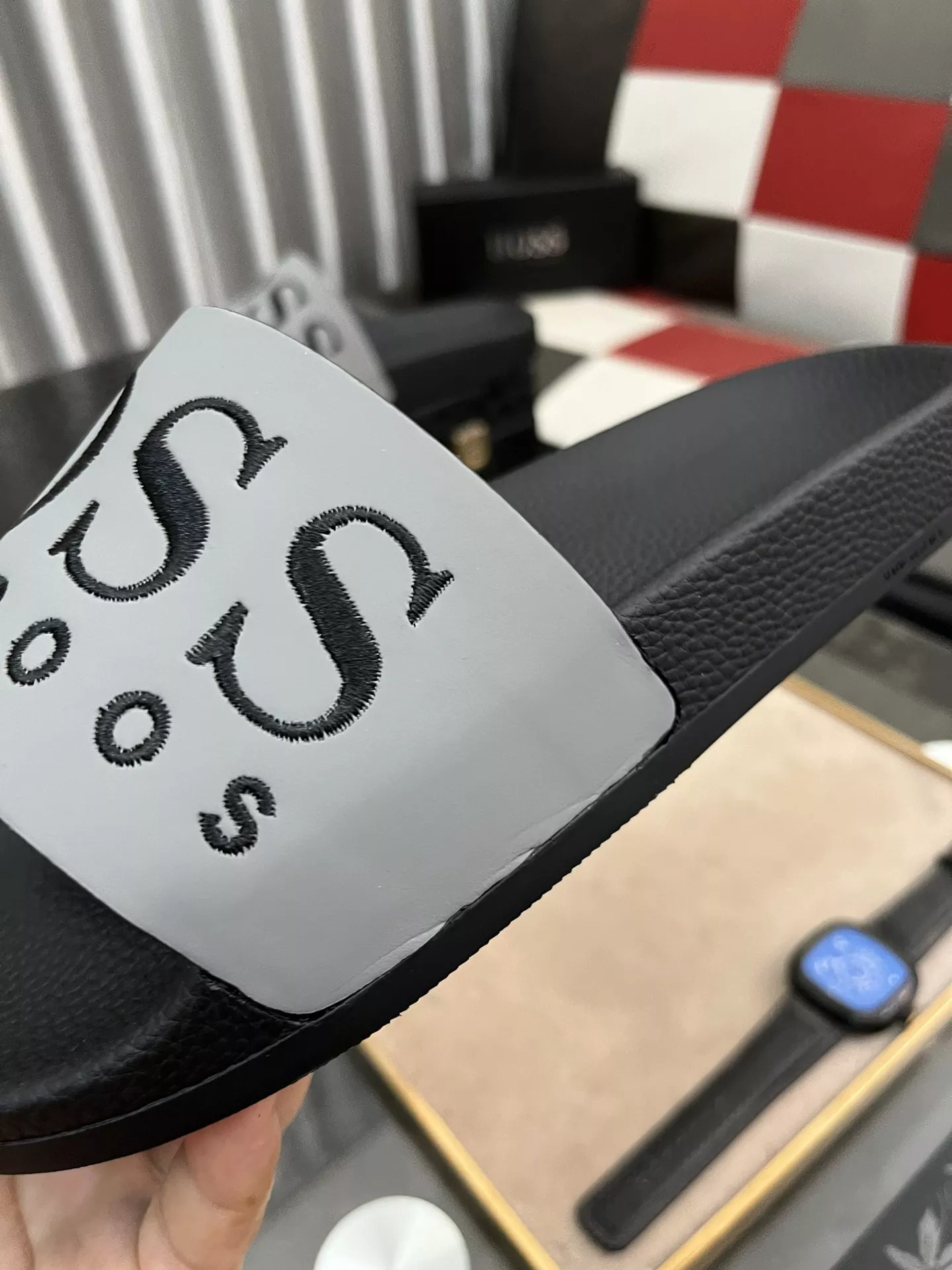 Boss Slippers For Men Comfortable 382
