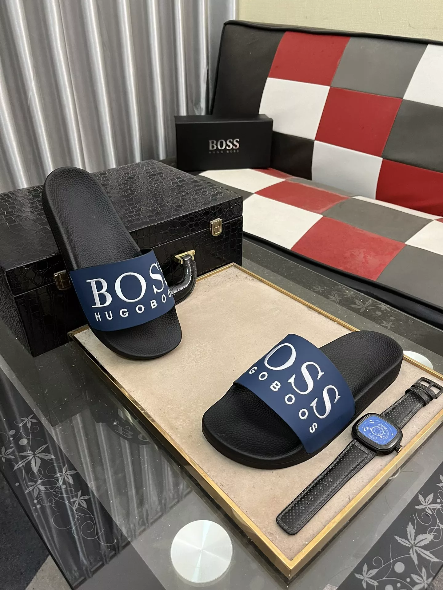 Boss Slippers For Men Modern 153