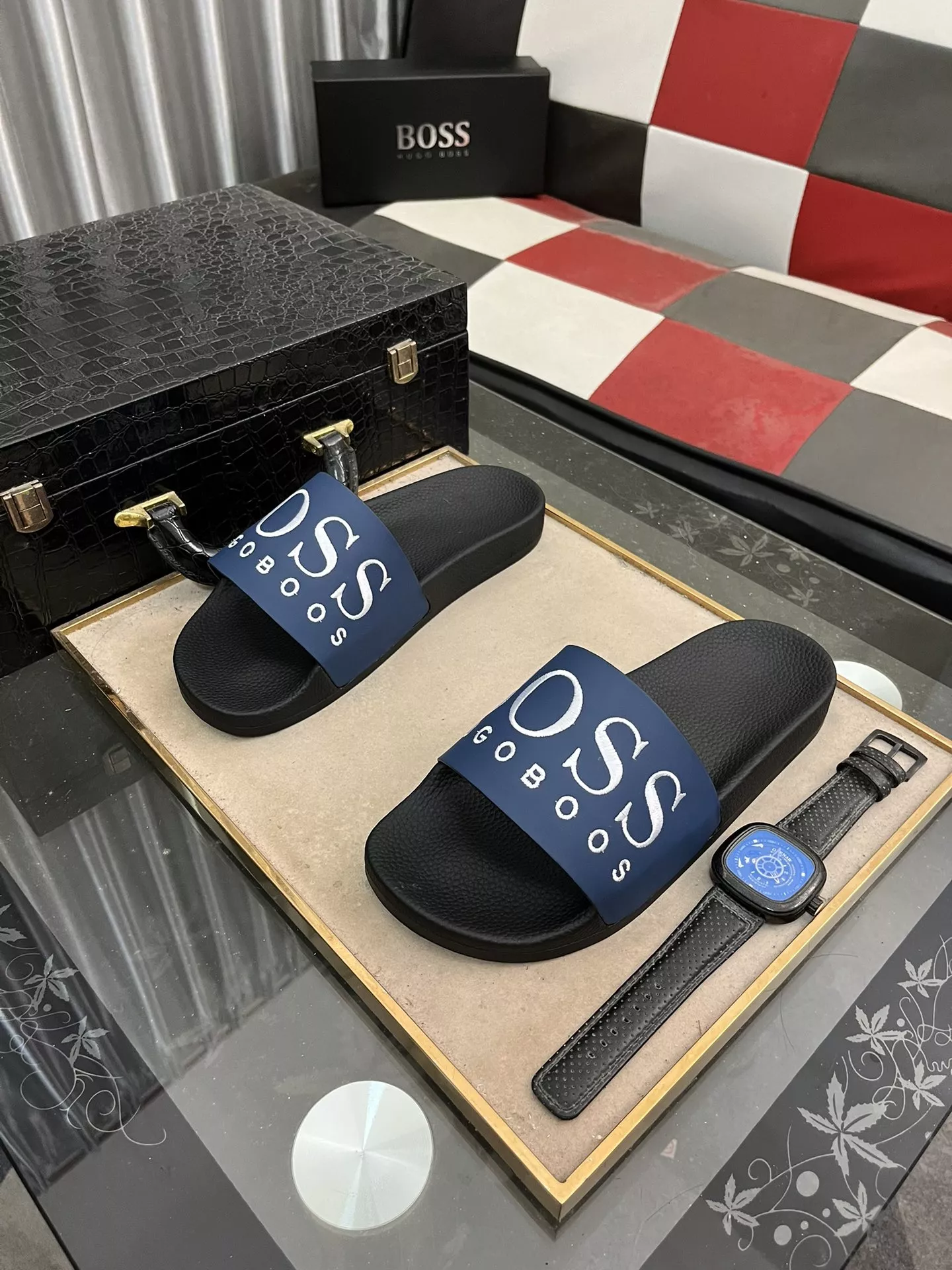 Boss Slippers For Men Modern 153