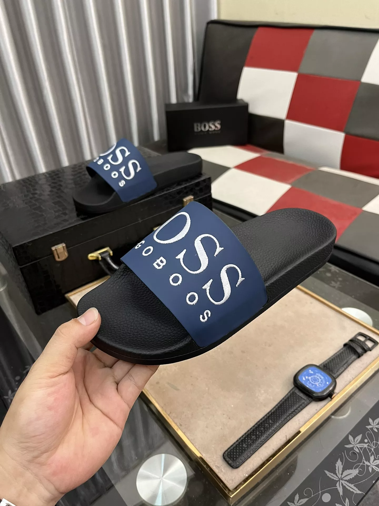 Boss Slippers For Men Modern 153