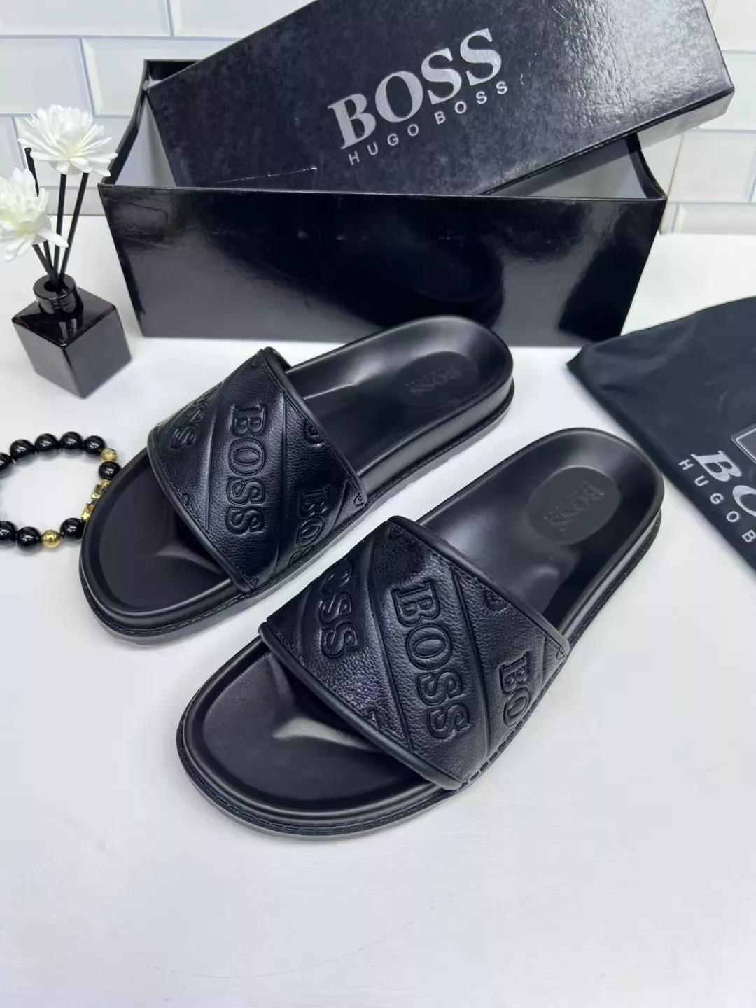 Boss Slippers For Men Trendsetting 6569