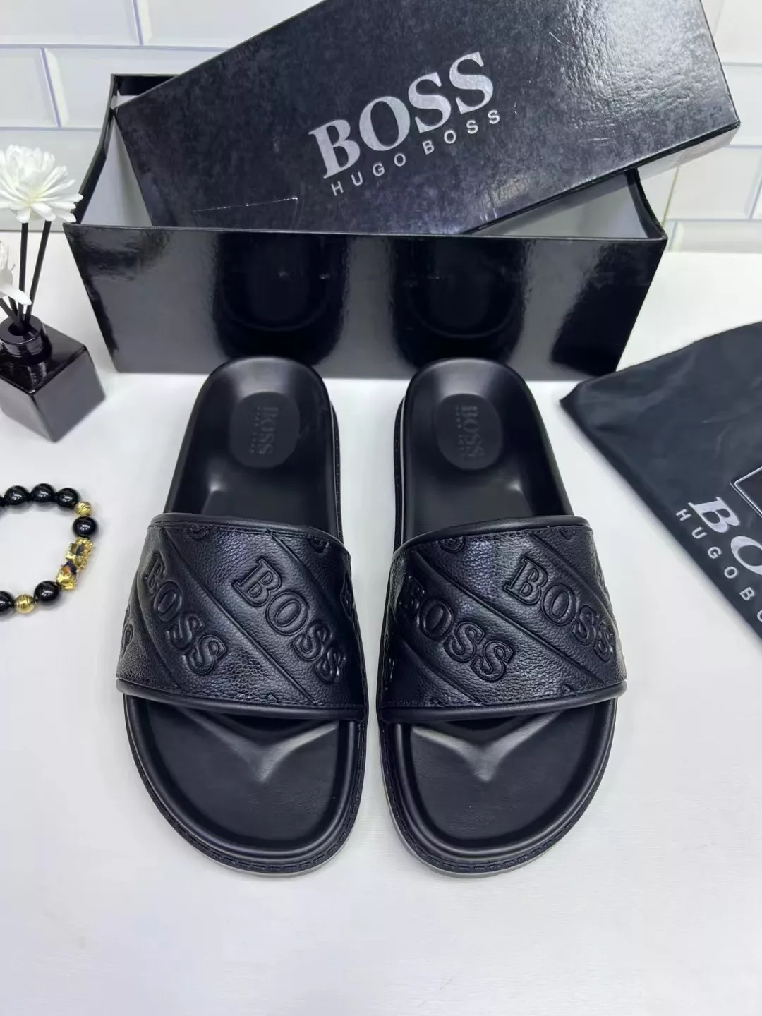Boss Slippers For Men Trendsetting 6569