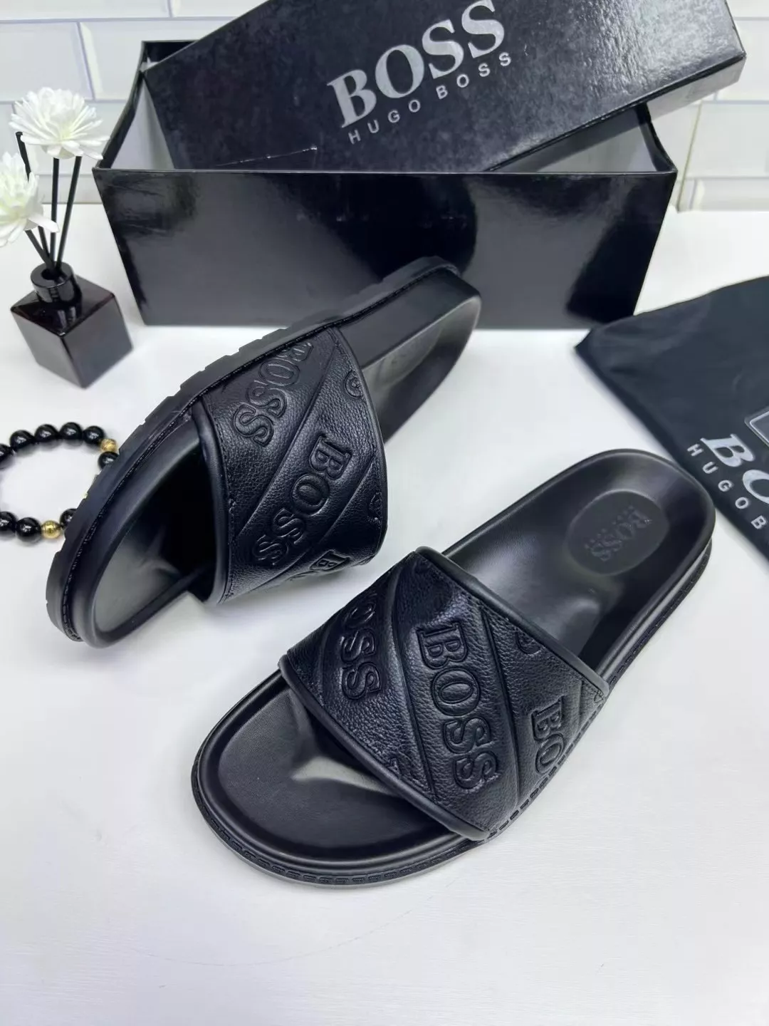 Boss Slippers For Men Trendsetting 6569